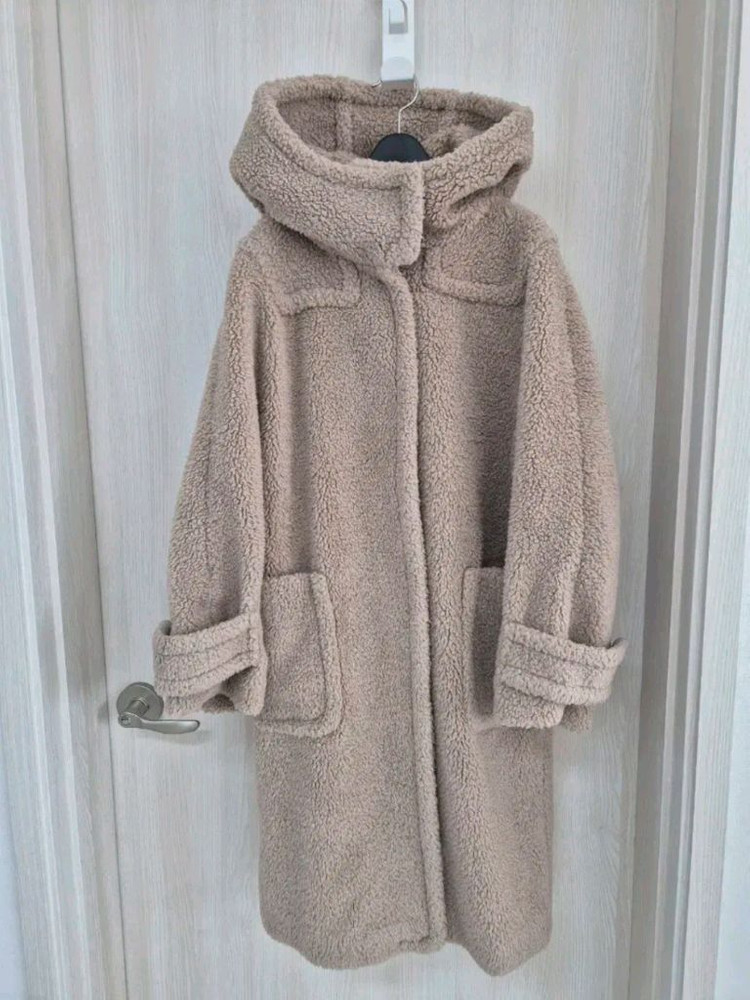 막스마라위켄드 테디베어 코트 이미지