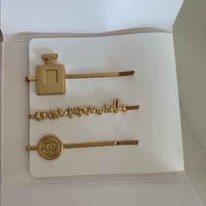 샤넬 헤어핀 세트+팔찌