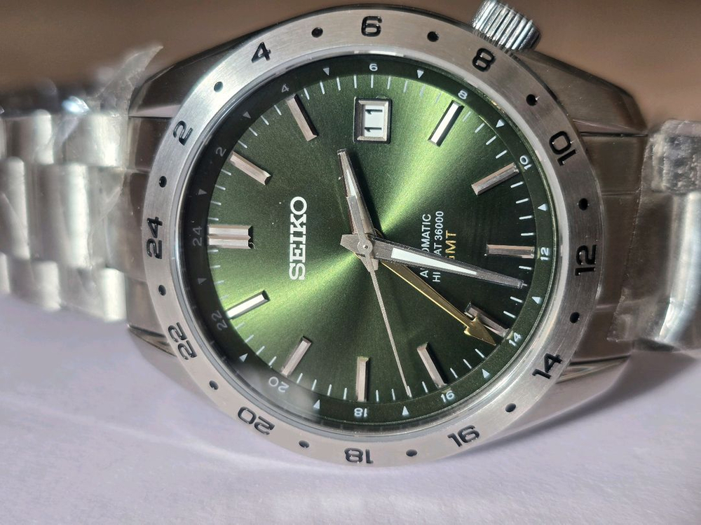 세이코 GMT 오토매틱 커스텀 시계--3