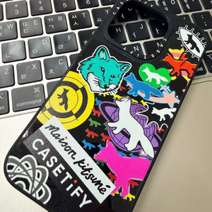 케이스티파이 메종키츠네 맥세이프 미러케이스 아이폰15프로