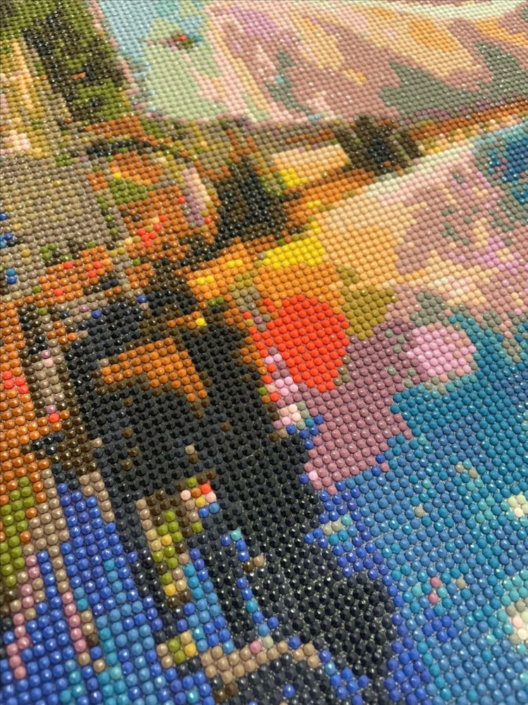 보석십자수 캔버스형 40*60 완성품--4