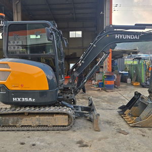 중고굴삭기 현대 HX35Z 캐빈형 2025년식 370시간 고령위치 중고포크레인매매 이미지