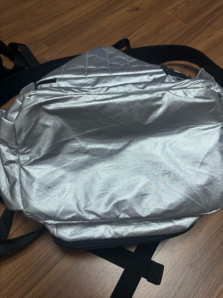 아프리콧 스튜디오 백팩( 블랙, 실버)--5