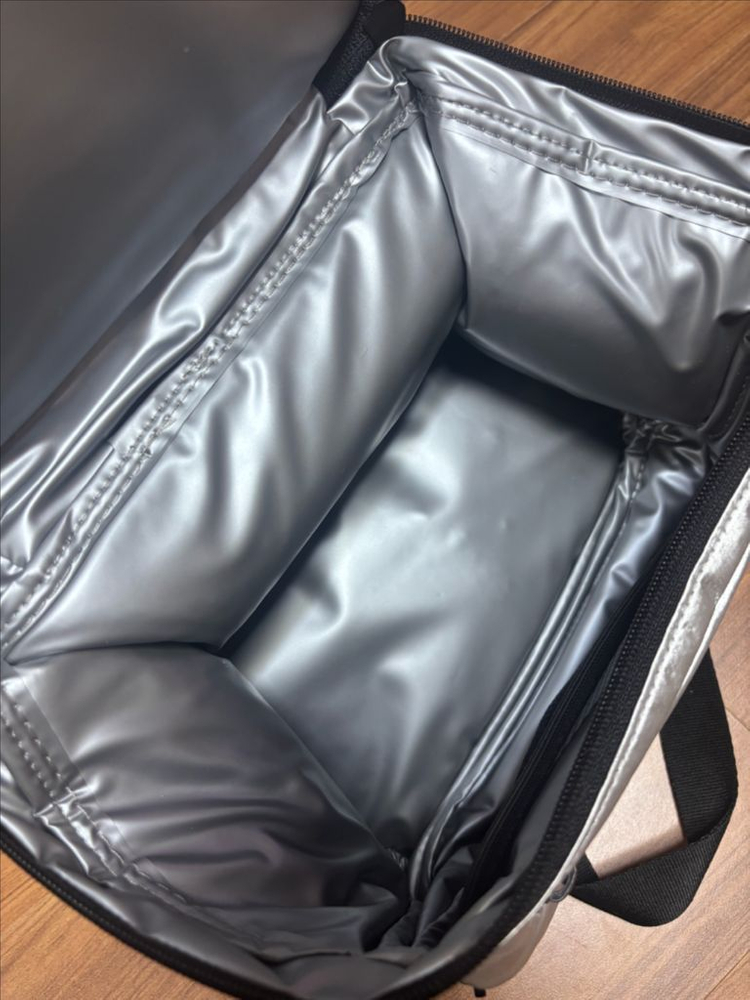 아프리콧 스튜디오 백팩( 블랙, 실버)--8