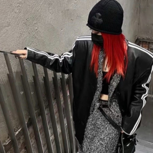 크롬하츠 크로스 레더패치 캐시미어 비니