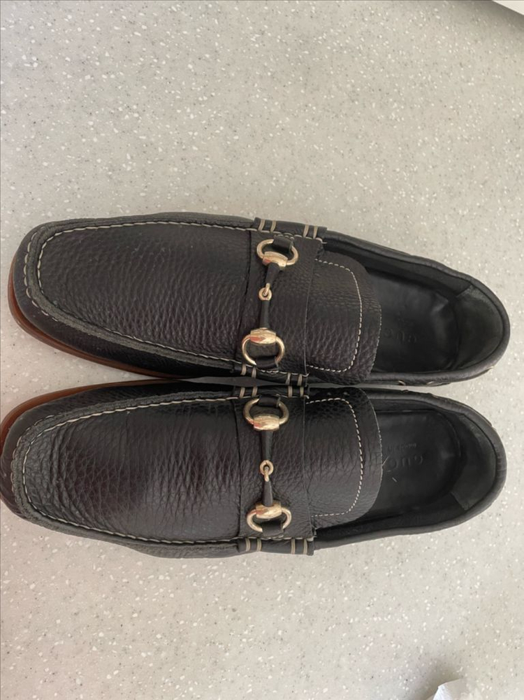 정품구찌 홀스빗 남성로퍼275정도--0