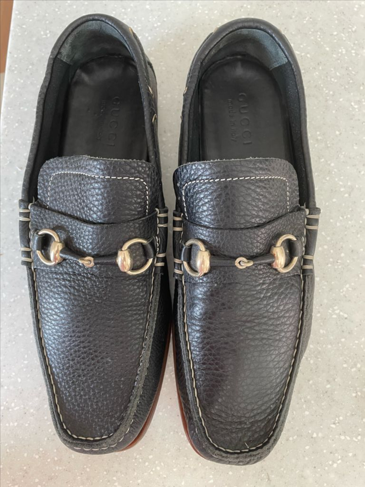 정품구찌 홀스빗 남성로퍼275정도--1