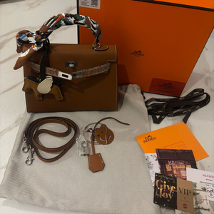 에르메스 25 브라운