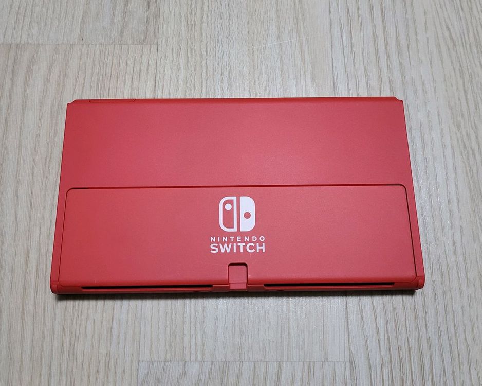 닌텐도 스위치 OLED 마리오 레드--3