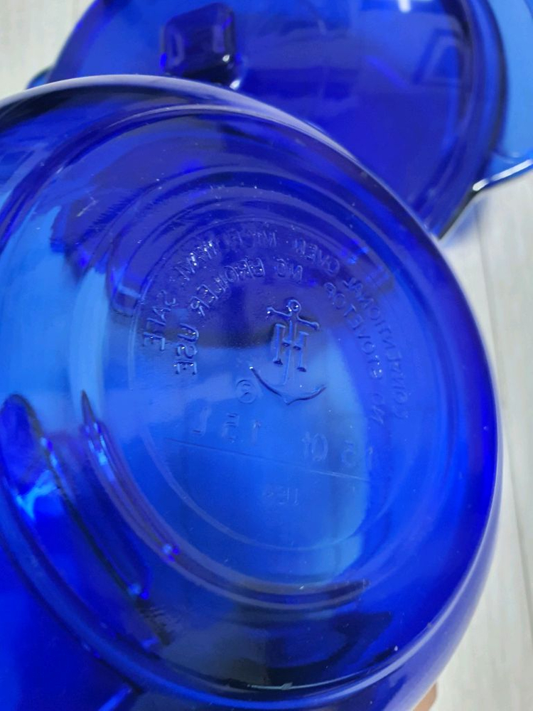 빈티지 미국 앵커호킹 블루 이미지