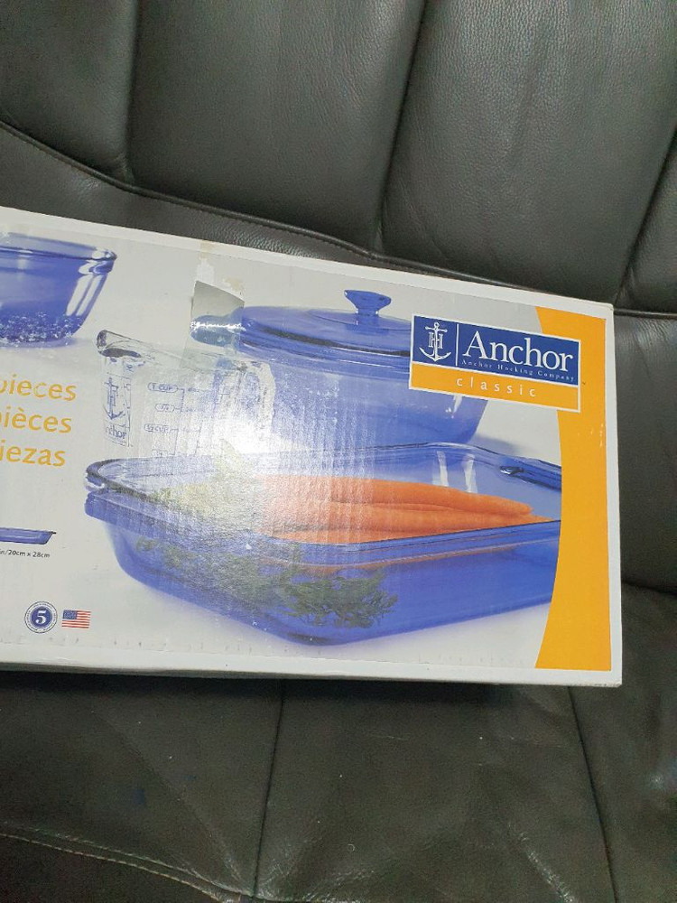 빈티지 미국 앵커호킹 블루 이미지