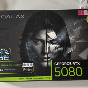 갤럭시 RTX 5080 OC 블랙 그래픽카드 고수율 신품급 이미지