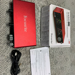 스칼렛 2I2 3세대 포커스라이트 2i2 3rd 오인페 스칼렛2I2 3세대