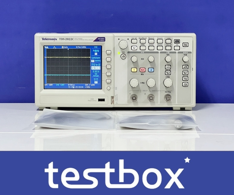 Tektronix 중고계측기 TDS2022C 200MHz 오실로스코프 판매--0