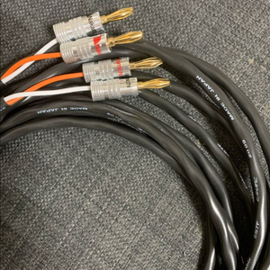 카나레 2S7F 일제 2미터 1조 나카미치 금도금단자 바나나단자 나카미치 이미지