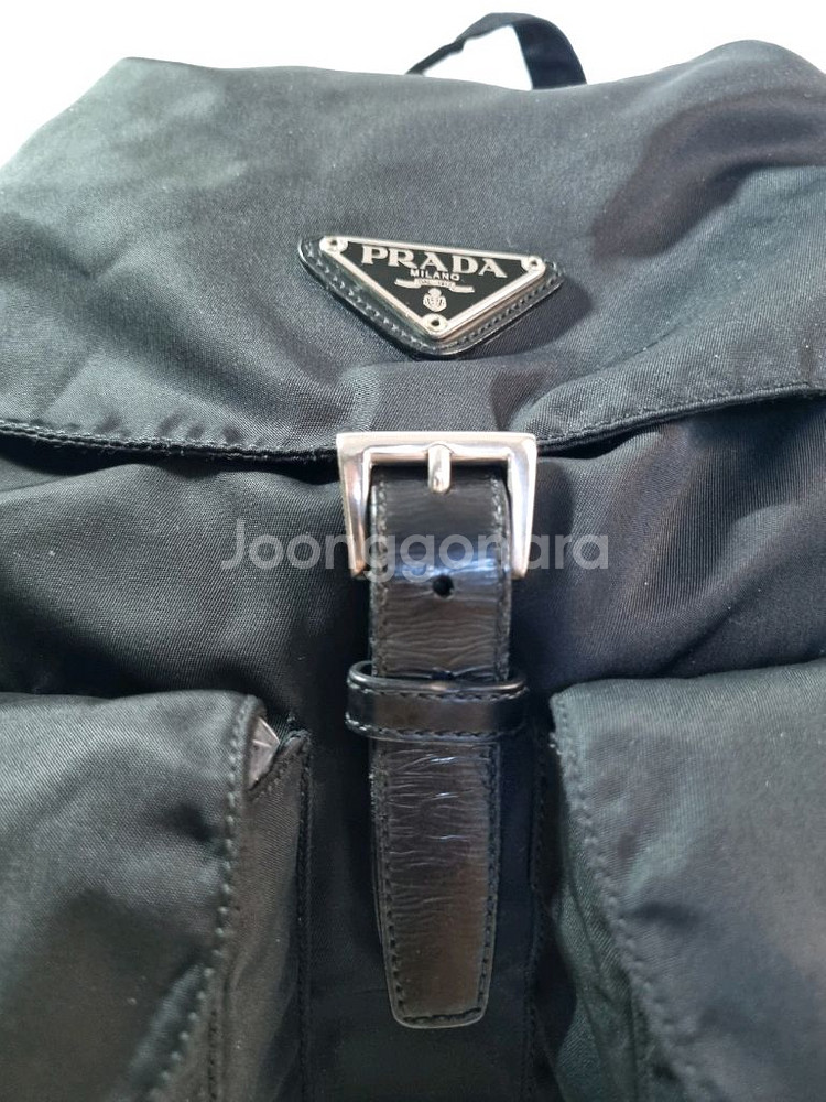 정품 프라다 백팩--2
