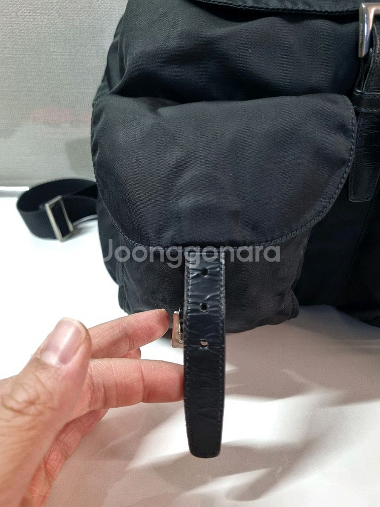 정품 프라다 백팩--3