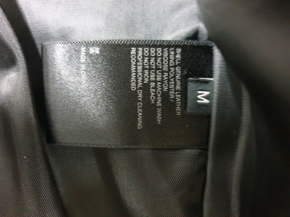 남성 가죽 라이딩 자켓--2