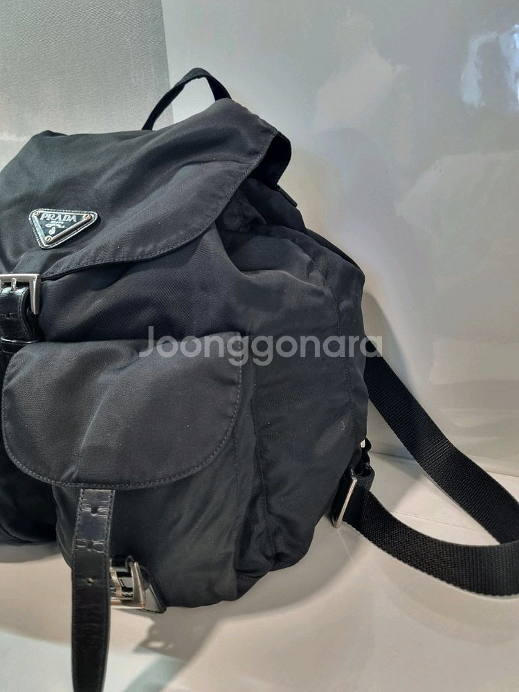 정품 프라다 백팩--5
