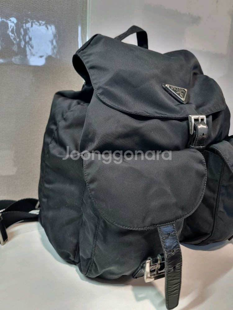 정품 프라다 백팩--6