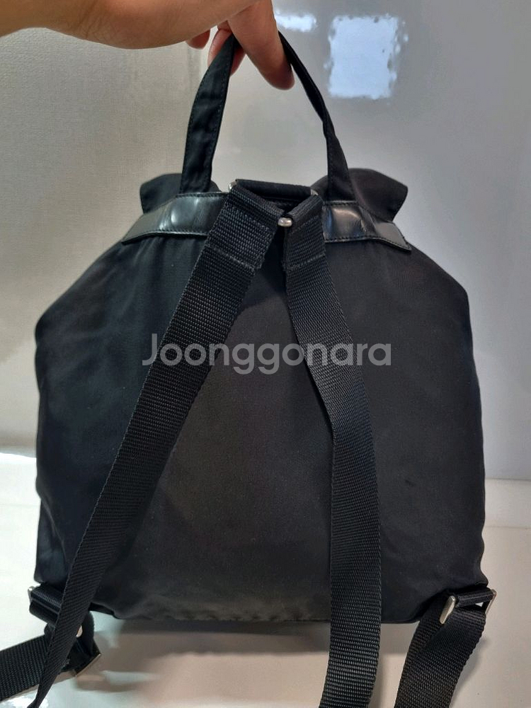 정품 프라다 백팩--7