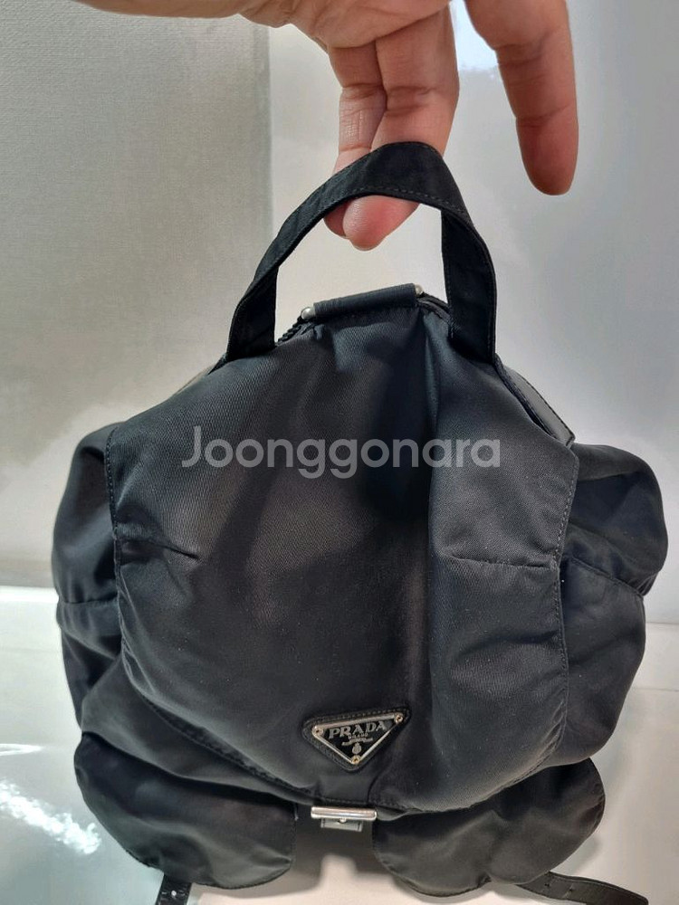 정품 프라다 백팩--9