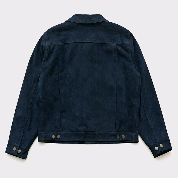 [판매완료] 이스트로그 스웨이드 트러커 자켓 L--6