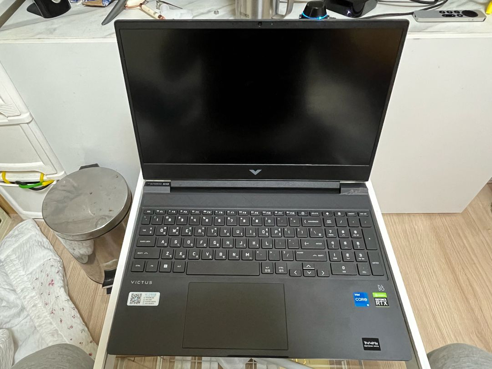 빅터스 3050 게이밍 노트북 안심거래 카드 됌 이미지