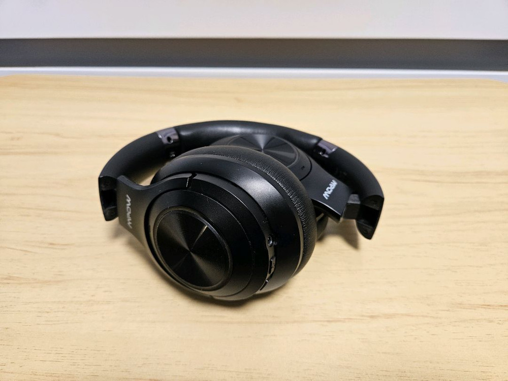 [무료배송] 엠포우 MPOW H21 무선 헤드폰 블랙 + 헤드폰 거치대--2