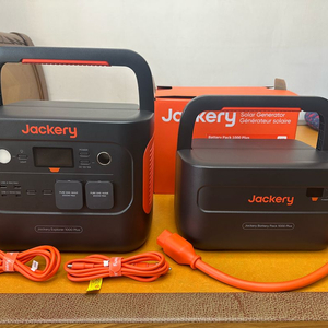 잭커리 1000 Plus 인산철 올인원 파워뱅크 배터리 + 확장 배터리