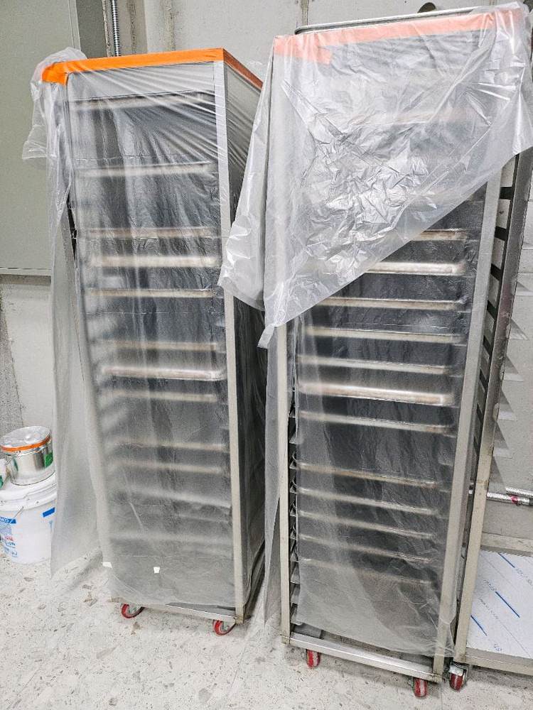 카페정리합니다 데크오븐 도우컨디셔너 컨벡션오븐 버티컬반죽기 파이롤러 냉장쇼케이스 빵진열대 등등--2