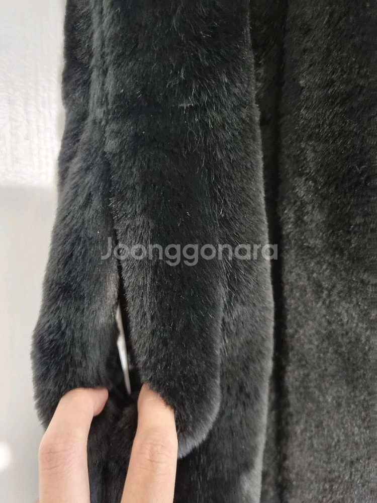 밍크퍼 롱베스트--4