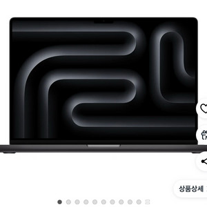 [미개봉] Apple 맥북 프로 16 스페이스 블랙 M3 Pro 12코어 이미지