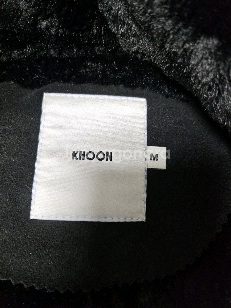 남자 (인조) 밍크 퍼 롱무스탕코트 사이즈 M--5