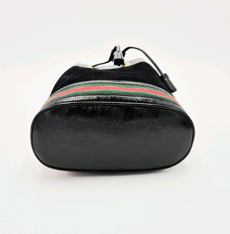 [중고명품셀렉트]구찌 블랙 스몰 버킷 토트 겸 숄더백 550621 이미지