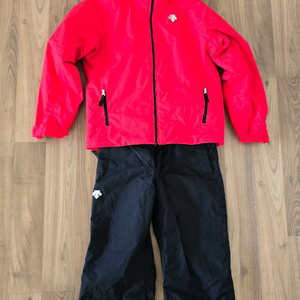 데상트 주니어 스키복 상하 140 판매