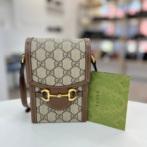 [중고명품 럭스올 울산점]구찌 홀스빗 1955 GG 미니 크로스백