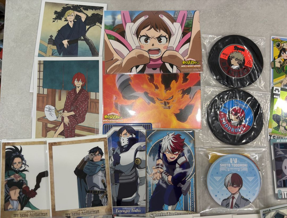 나의 히어로 아카데미아 굿즈 정리 일괄 1 이미지