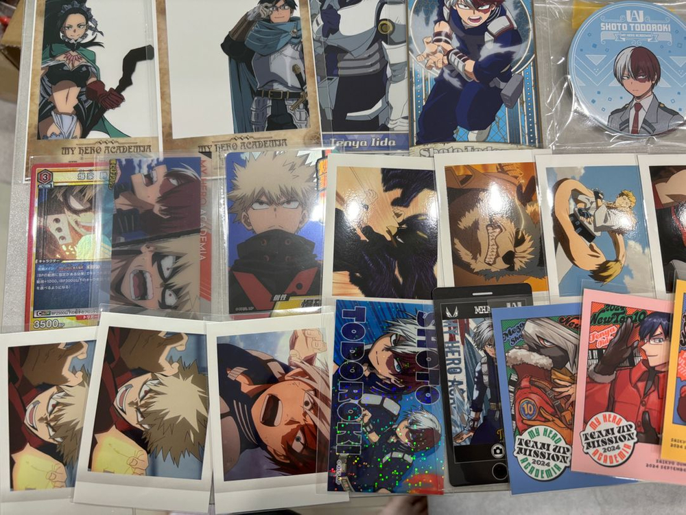 나의 히어로 아카데미아 굿즈 정리 일괄 1 이미지