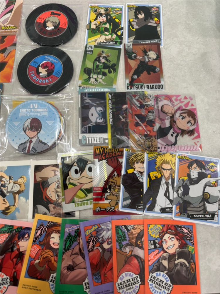 나의 히어로 아카데미아 굿즈 정리 일괄 1 이미지