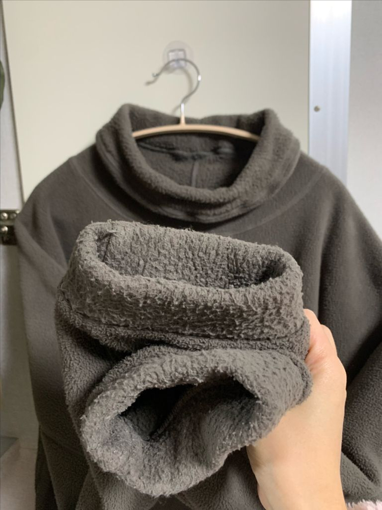 쉬이즈큐트 오버사이즈플리스 그레이 이미지