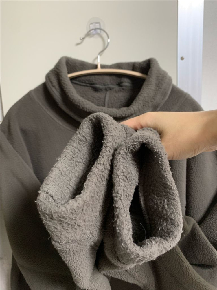 쉬이즈큐트 오버사이즈플리스 그레이 이미지