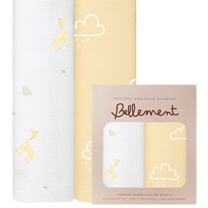 벨몽 뱀부코튼 신생아속싸개 리틀베니 2장