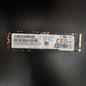 삼성 PM9A1 m.2 NVMe SSD 1TB