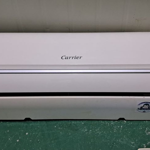 3383 캐리어 8평 벽걸이에어컨(화이트+정속형)