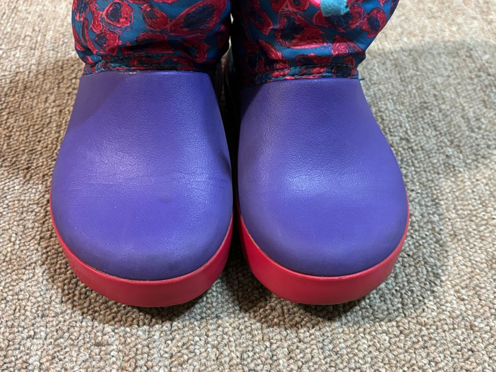 크록스 키즈 패딩부츠 c11--3