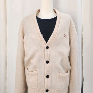 메종키츠네가디건M(반가슴50)상태양호