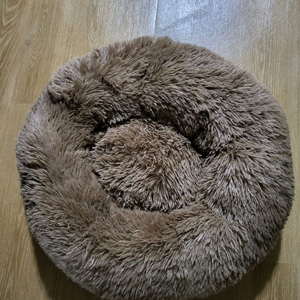 (새상품) 반려동물 강아지 고양이 털도넛방석 침대