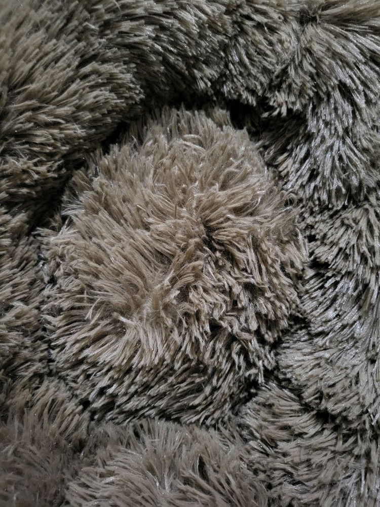 (새상품) 반려동물 강아지 고양이 털도넛방석 침대--1