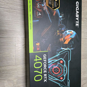 지포스 4070 기가바이트 게이밍oc 팔아요 박스o